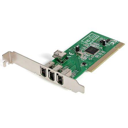 StarTech.com Karta Firewire, počet portů: 4, typ sběrnice: PCI, verze: Firewire 400