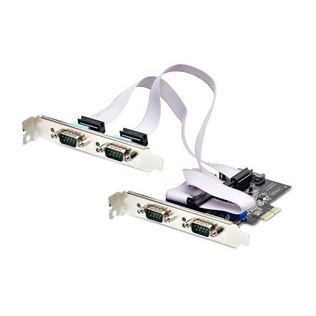 Sériová karta, typ sběrnice: PCIe Sériové 4portový, připojovací port RS422, RS485, RS-232 921.6 kbps StarTech.com
