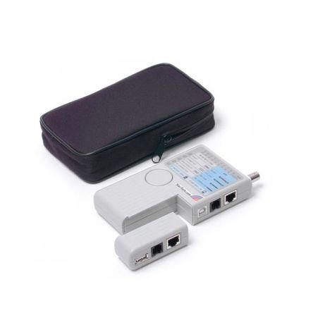 Tester síťových kabelů Tester kabelů, číslo modelu: REMOTETEST StarTech.com RJ11, RJ45, USB, BNC