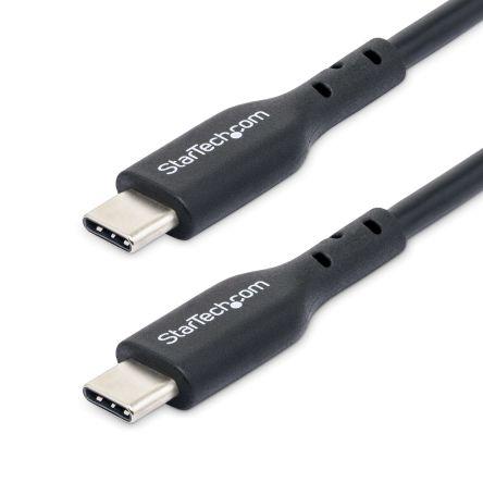 StarTech.com Kabel USB Vnější, A: USB typu C, 2 m Vnější, Černá, B: USB typu C