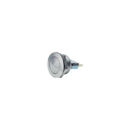 APEM Tlačítkový spínač, řada: AV IP65 1 NO/1 NC Panel Okamžité 24.2 mm 5A 250 V ac