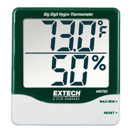 Vlhkoměr, číslo modelu: 445703 445703 Extech, 60 °C ±5 %, rozsah vlhkosti: 99 %RH
