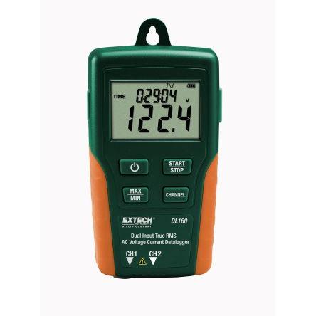 Datový záznamník Proud, číslo modelu: DL160 Proud a napětí Extech, typ rozhraní: USB 2