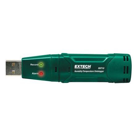 Datový záznamník Vlhkost, číslo modelu: RHT10 Teplota a vlhkost Extech, typ rozhraní: USB