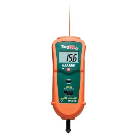 Otáčkoměr, přesnost: 0.05 %, typ displeje: LCD 99999rpm Extech