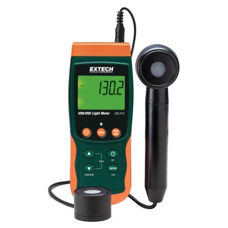 Expozimetr 20 mW/cm², číslo modelu: SDL470 Extech, přesnost: 4 %FS