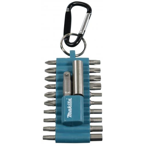 Makita P-81175 sada bitů, 22dílná, vnitřní šestihran (TX), křížový PZ, křížový PH, inbus, 1/4 (6,3 mm)