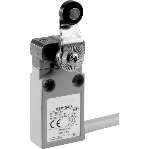 Panasonic MEM1G42ZD MEM1G42ZD koncový spínač 24 V 5 A páka s rolnou/simulovanou rolnou IP67 1 ks