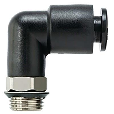 SMC Pneumatická armatura, řada: KA, KAL06-U01, Antistatický měkký nylon, Polyuretan, Rychlá montáž 6mm JIS B0209