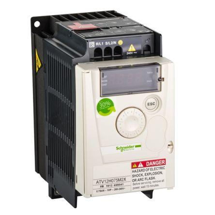 Pohon s proměnnými otáčkami, řada: Altivar 12 750 W 1 4kHz 240V IP20 Schneider Electric 1.4 A