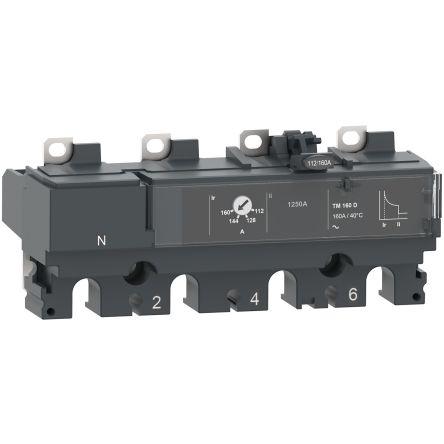 Schneider Electric Jistič s lisovaným pouzdrem, rozsah: ComPacT NSX 4pólový 125A, rozsah: ComPact Pevný
