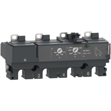 Schneider Electric Jistič s lisovaným pouzdrem, rozsah: ComPacT NSX 4pólový 250A, rozsah: ComPact Pevný