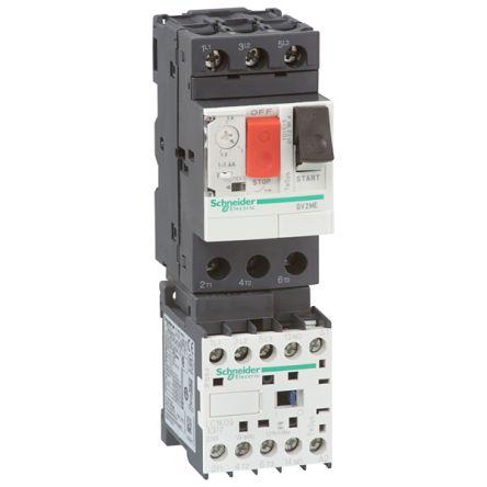 Spouštěč motoru, rozsah: TeSyS GV2, LC 1.6A 24V 50 °C -20 °C Schneider Electric
