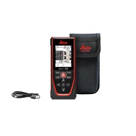 Měřič vzdáleností, číslo modelu: D5-R, rozsah: 200 m Leica, přesnost: ±1 mm