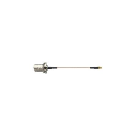 Kabel, řada: CAB, Průhledné Fluorovaný ethylenpropylen 100 mm 50 Ω Taoglas S koncovkou