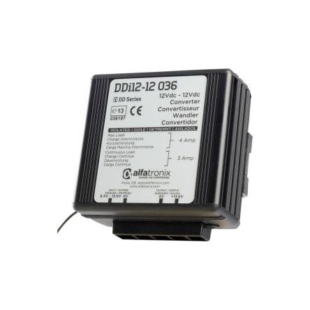 Alfatronix Měnič DC/DC DD, výstup: 13.6V dc, Vin 15.6V dc 3 A, Vin 8.4V 36 W -25 °C 30 °C Spona