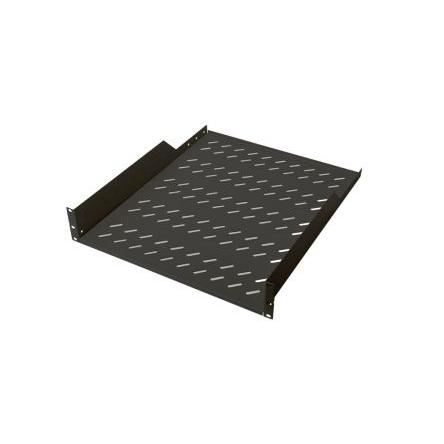 Digitus Pevná police, řada: DN-19 2 U Černá Odvětrávaný 25kg 483mm 88 mm