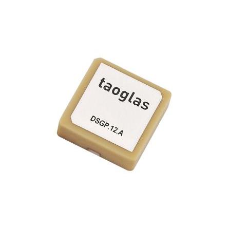 Vícekanálový linkový vysílač-přijímač DSGP.1575.12.4.A.02 Keramická patch Interní Povrch Čtvercový Taoglas 2.7 dBi GPS,