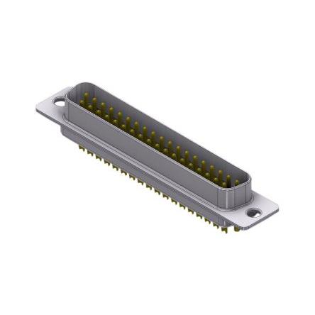 Deltron Connectors Konektor D-Sub, řada: DT, počet kontaktů: 37, orientace těla: Rovný, Kabel Vnější, Standardní, 125V,