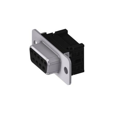 Deltron Connectors Konektor D-Sub, řada: DTS, počet kontaktů: 9, orientace těla: Rovný, Kabel Vnitřní, Standardní, 500V,