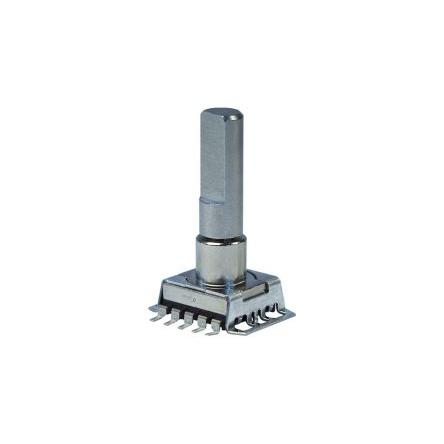 Mechanické rotační kodér 16 ppr impulzů, průměr hřídele: 6 mm Kulatý hřídel, Průchozí otvor Elma
