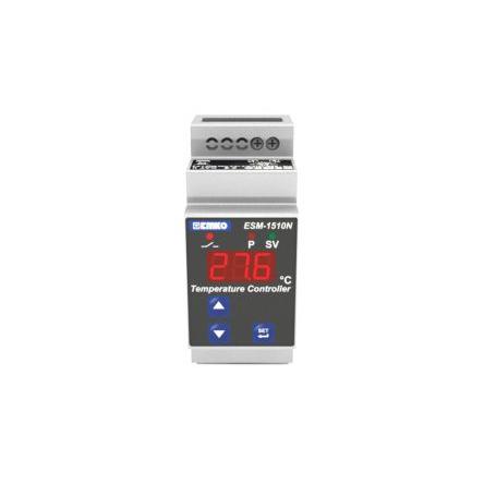 Emko Regulátor teploty s vypínačem, řada: ESM-1510-N Lišta DIN 1, počet výstupů: 1, výstup: 1 reléový 230V ac, typ