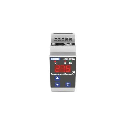 Emko Regulátor teploty s vypínačem, řada: ESM-1510-N Lišta DIN 1, počet výstupů: 1, výstup: 1 reléový 230V ac, typ