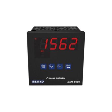 Emko Digitální panelový multifunkční měřič, řada: ESM 4místná LED, výška výřezu: 46 mm, šířka výřezu: 46 mm pro Napětí,