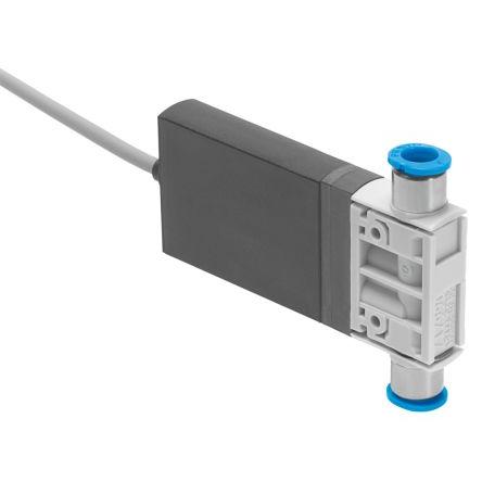 Pneumatický solenoidový ventil 2/2, Zavřeno, Monostabilní, řada: MHJ10 Metrické Elektřina, max. průtok: 160L/min Festo