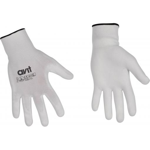 AVIT AV13074 nylon pracovní rukavice Velikost rukavic: 9, L EN 397 1 ks