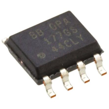 Texas Instruments Operační zesilovač OPA177GS 600 kHz 22V, SOIC, počet kolíků: 8 kolíkový
