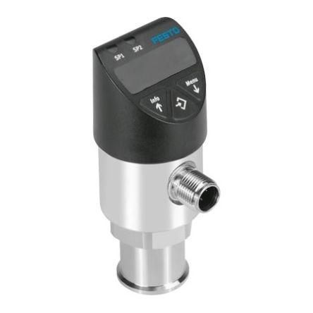 Tlakový snímač IP67, IP65, max. tlak: 25 bar Festo 35V dc, přípojka portu: M12 80 °C