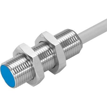 Festo Indukční bezdotykový snímač SIEH-M12B-PS-K-L-CR Válec se závitem M12 200mA SIEH IP69K, IP67 PnP 600 Hz 6 mm 30 V