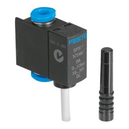 Tlakový snímač IP40, max. tlak: -1 bar Festo 30V dc, přípojka portu: QS-3 50 °C