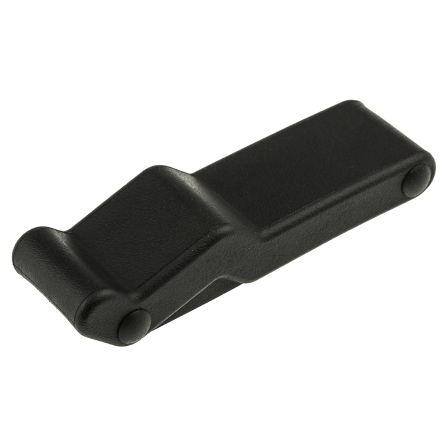 Southco Přepínací západka, Nerezová ocel, Pryž, Černá, délka: 129 mm 32mm provozní napětí 49 N 20 mm