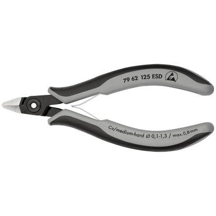 Boční řezačka, celková délka: 125mm Dávkovač pájení druhé cívky ESD, Plastové Bez Kuželové, Bimetal s 10mm dlouhými