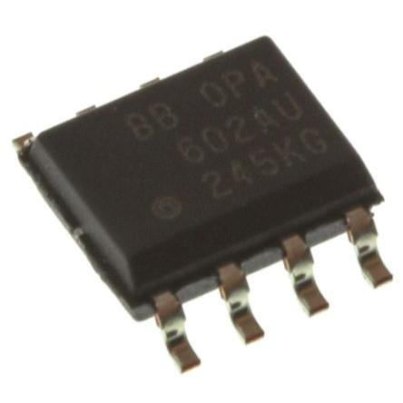 Texas Instruments Operační zesilovač OPA602AU 6.5 MHz 18V, SOIC, počet kolíků: 8 kolíkový