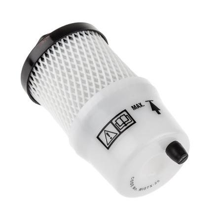 Pneumatický tlumič, řada: MIST-X, Plastové Domnick Hunter 870 mbar, Se závitem G