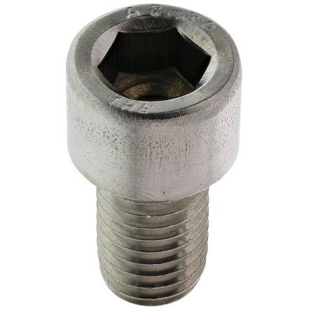 RS PRO Šroub s vnitřním šestihranem, Obyčejný, Nerezová ocel hlavice Vnitřní šestihran, M12, M12, délka: 20 mm