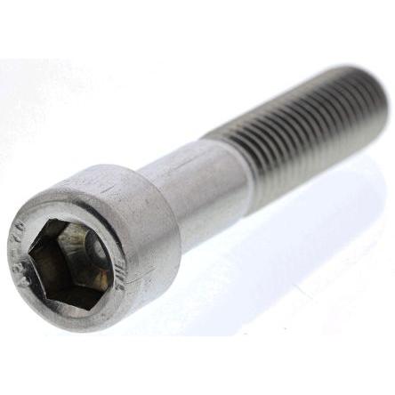 RS PRO Šroub s vnitřním šestihranem, Obyčejný, Nerezová ocel hlavice Vnitřní šestihran, M12, M12, délka: 60 mm