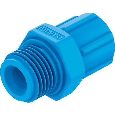 Festo Pneumatická armatura, řada: CK-3/8-PK-6, 6460, 8mm Vroubkovaný, Vnější 3/8" G