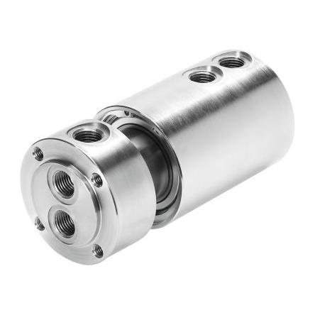 Festo Pneumatická rotační spojka, řada: GF-1/4-2, Vysoce legovaná ocel, Mosaz G