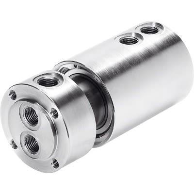 Festo Pneumatická rotační spojka, řada: GF-1/8-2, Mosaz, Vysoce legovaná ocel G