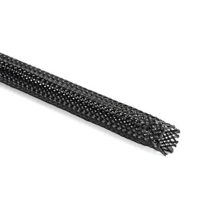 Kabelový návlek Polyester Expanzní poměr Pletený Černá HellermannTyton 50m, řada: Helagaine HEGP
