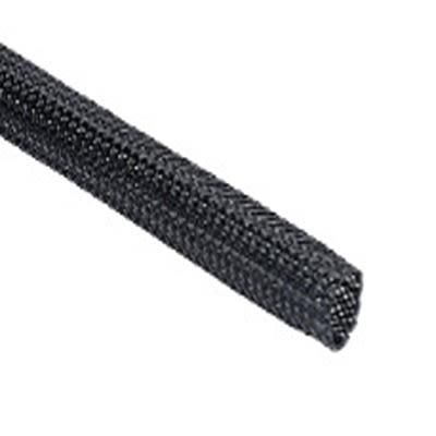 Kabelový návlek Polyester Expanzní poměr Pletený Černá HellermannTyton 100m, řada: Helagaine HEGP