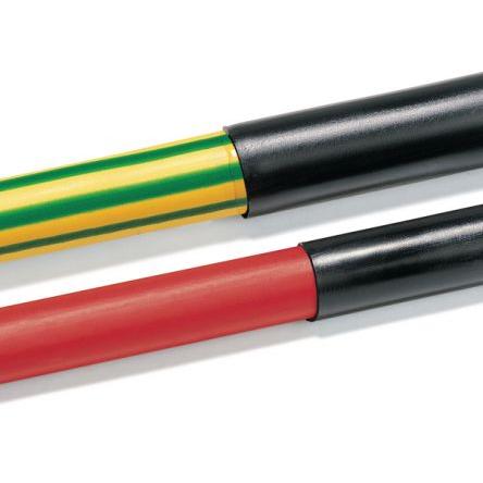 HellermannTyton Teplem smrštitelné bužírky průměr 12.7 mm Černá smršťovací poměr 2:1 Zesíťovaný polyolefin 60m, řada: