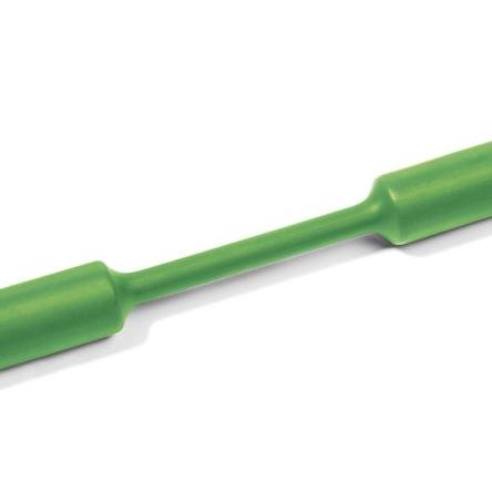 HellermannTyton Teplem smrštitelné bužírky průměr 1.5 mm Zelená smršťovací poměr 3:1 Zesíťovaný polyolefin 30m, řada: