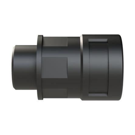 Montáž potrubí Metrický Černá jmenovitá velikost 17 mm Polyamid, IP66 M20 PMA