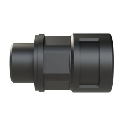 Montáž potrubí Instalační trubka Černá jmenovitá velikost 12 mm Polyamid 6 Černá, IP68 M16 PMA