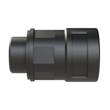 Montáž potrubí Instalační trubka Černá jmenovitá velikost 17 mm Polyamid 6 Černá, IP68 M20 PMA